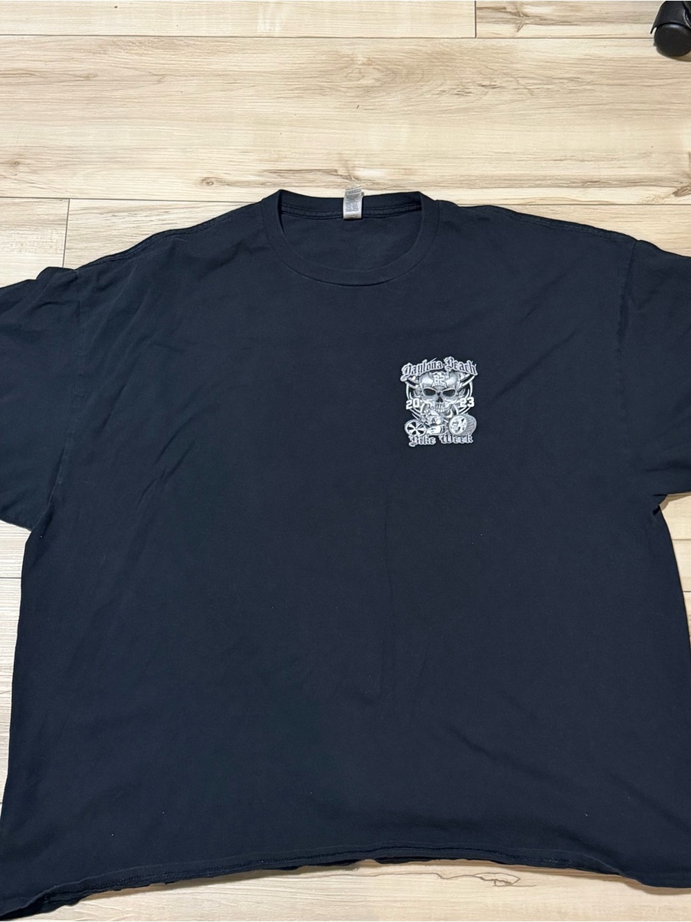 Daytona beach 2023 bike week skull tee